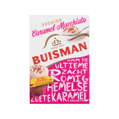 Buisman Premium Caramel Macchiato 8 Sachets